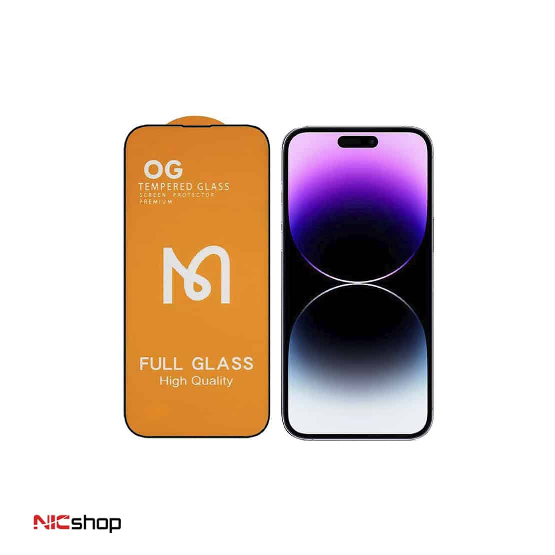 خرید و قیمت گلس فول OG گوشی iPhone 14 Pro Max گلس فول OG گوشی iPhone 14 Pro Max