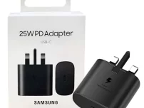 آدابتور شارژر دیواری 25 وات سامسونگ مدل USB C مناسب گوشی و تبلت