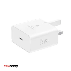 شارژر 25 وات سامسونگ مدل USB C مناسب گوشی آیفون 16 پرومکس برند KS - Image 2