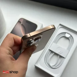 گوشی طرح آیفون مدل اپل 16 پرومکس iphone 16 pro max، بالاترین کیفیت کلاس A ویتنام (نسخه بدون هنگی) دو سیم کارت رم 10 واقعی ظرفیت 128 گیگابایت شرکت کی اس ویتنام (حافظه نمایشی 1 ترابایت) همراه با 13 قلم هدیه ارزنده - Image 13