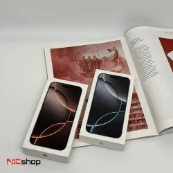 گوشی طرح آیفون مدل اپل 16 پرومکس iphone 16 pro max، بالاترین کیفیت کلاس A ویتنام (نسخه بدون هنگی) دو سیم کارت رم 10 واقعی ظرفیت 128 گیگابایت شرکت کی اس ویتنام (حافظه نمایشی 1 ترابایت) همراه با 13 قلم هدیه ارزنده - Image 25