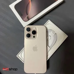 گوشی طرح آیفون مدل اپل 16 پرومکس iphone 16 pro max، بالاترین کیفیت کلاس A ویتنام (نسخه بدون هنگی) دو سیم کارت رم 10 واقعی ظرفیت 128 گیگابایت شرکت کی اس ویتنام (حافظه نمایشی 1 ترابایت) همراه با 13 قلم هدیه ارزنده - Image 27