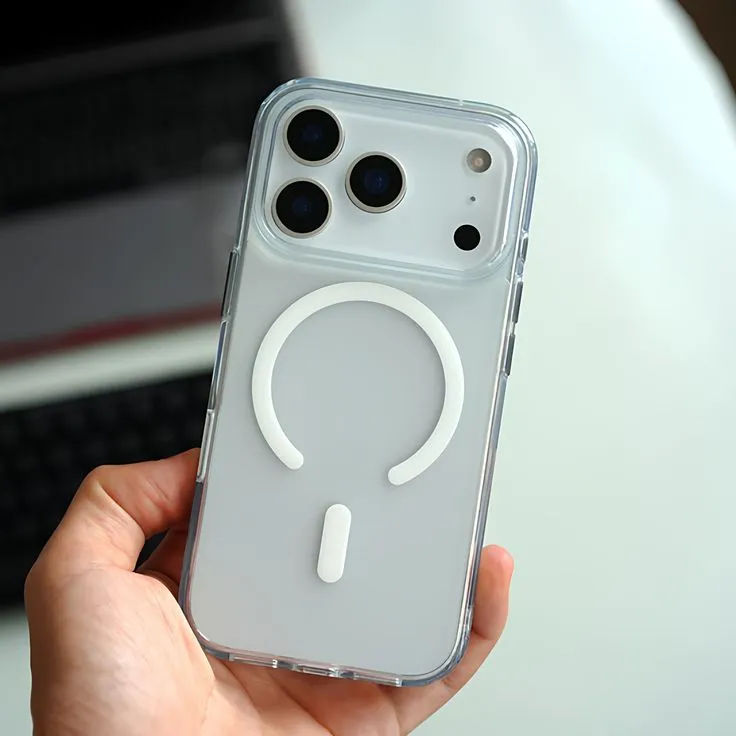 imge_magsafe iphone 17 promax case گارد مدل مگسیف شفاف مناسب برای گوشی آیفون 17 پرو مکس| iPhone 17 Pro Max Clear Case MagSafe